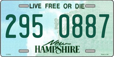 NH license plate 2950887