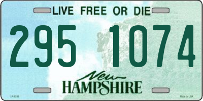 NH license plate 2951074