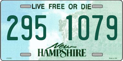 NH license plate 2951079