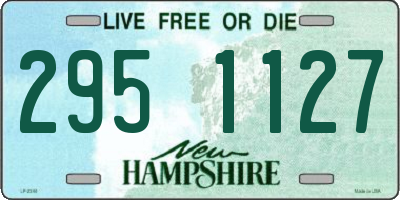 NH license plate 2951127