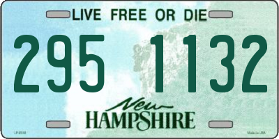 NH license plate 2951132