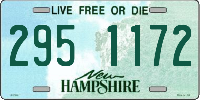 NH license plate 2951172
