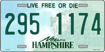 NH license plate 2951174