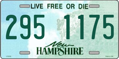 NH license plate 2951175