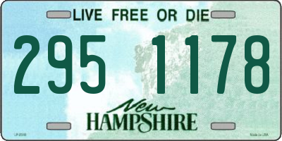 NH license plate 2951178