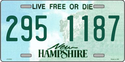 NH license plate 2951187