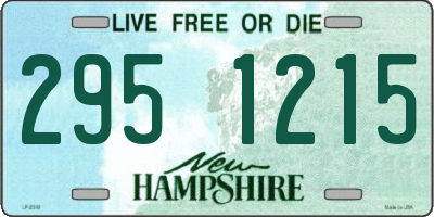 NH license plate 2951215