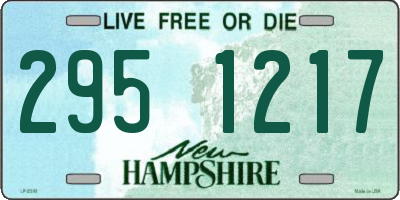 NH license plate 2951217