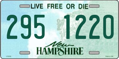 NH license plate 2951220