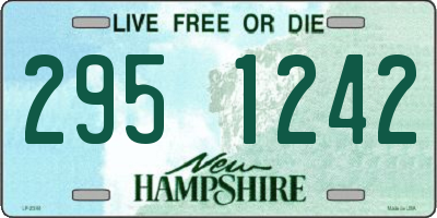 NH license plate 2951242