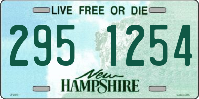 NH license plate 2951254