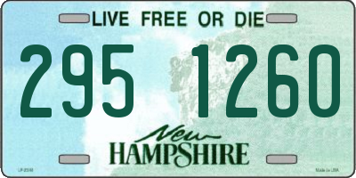 NH license plate 2951260