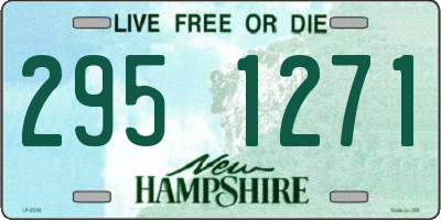 NH license plate 2951271