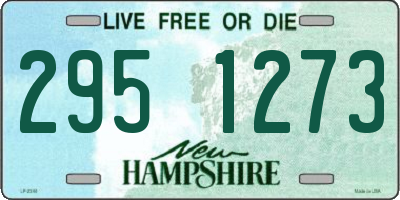 NH license plate 2951273