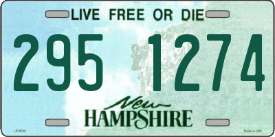 NH license plate 2951274