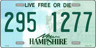 NH license plate 2951277