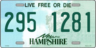 NH license plate 2951281