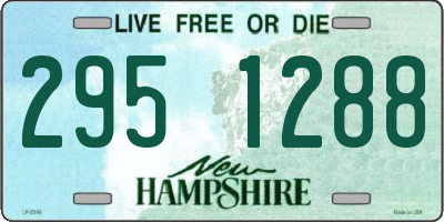 NH license plate 2951288
