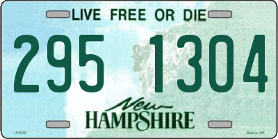 NH license plate 2951304