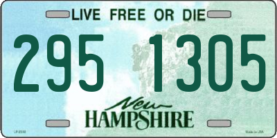 NH license plate 2951305