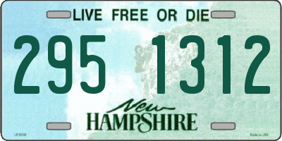 NH license plate 2951312