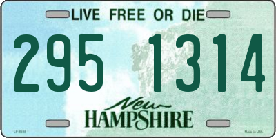 NH license plate 2951314