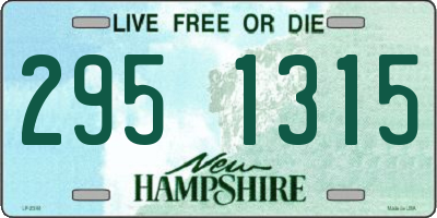 NH license plate 2951315