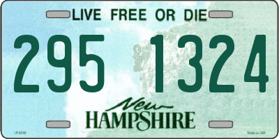 NH license plate 2951324