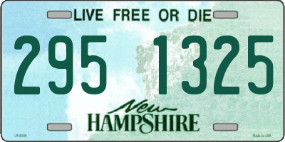 NH license plate 2951325