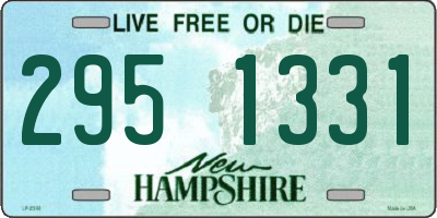 NH license plate 2951331