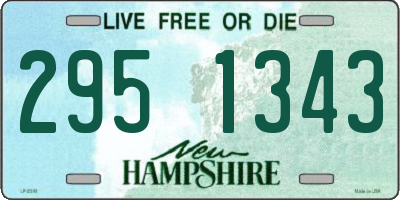 NH license plate 2951343
