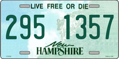 NH license plate 2951357