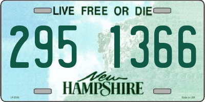 NH license plate 2951366