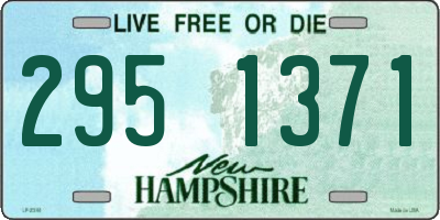 NH license plate 2951371