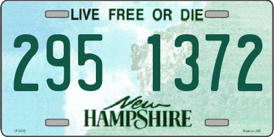 NH license plate 2951372