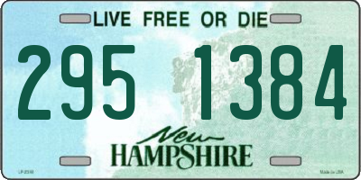 NH license plate 2951384