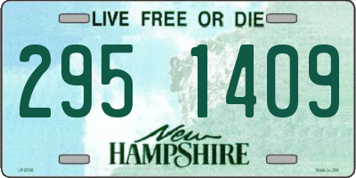 NH license plate 2951409