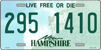 NH license plate 2951410