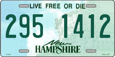 NH license plate 2951412