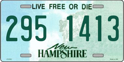 NH license plate 2951413