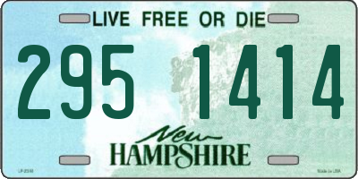 NH license plate 2951414