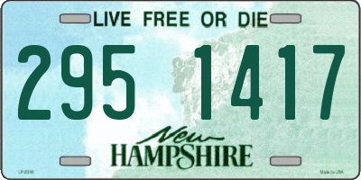 NH license plate 2951417