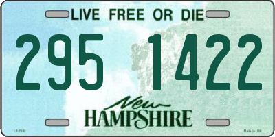 NH license plate 2951422