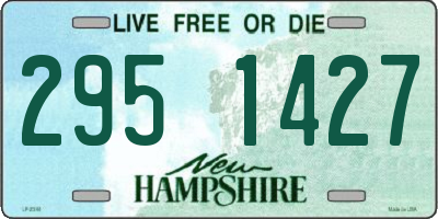 NH license plate 2951427