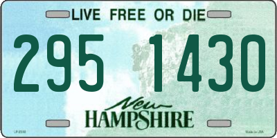 NH license plate 2951430
