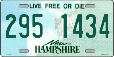 NH license plate 2951434