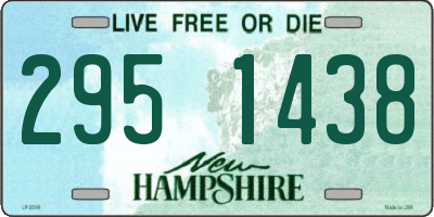 NH license plate 2951438