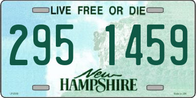 NH license plate 2951459