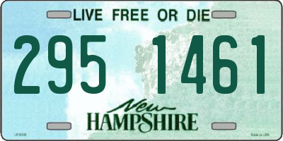 NH license plate 2951461