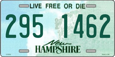 NH license plate 2951462